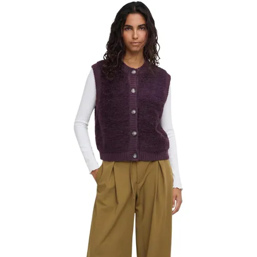 Gilet Jdyeira Life S/L On Button Vest Knt Noos 15359800 - Jacqueline De Yong - Modalova