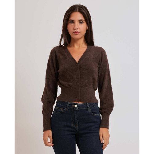 Gilet Cardigan à boutons - Yes Zee - Modalova