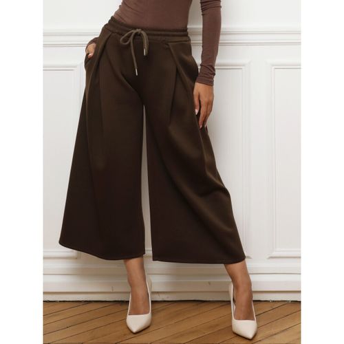 Pantalon Pantalons - Marron - La Modeuse - Modalova
