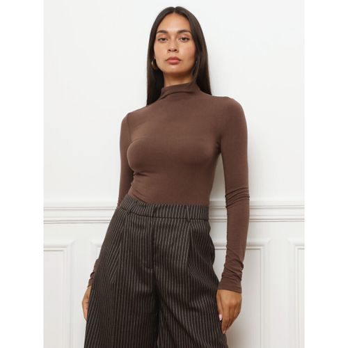Blouses Tops, t-shirts - Marron - La Modeuse - Modalova