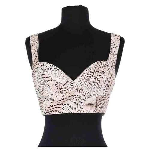 Blouses Top sans manche beige - Elisabetta Franchi - Modalova