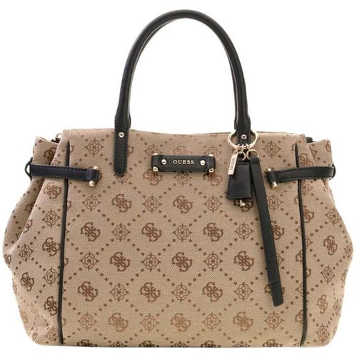 Sac à main Sac à Main Dorothy Latte Logo/Black - Guess - Modalova