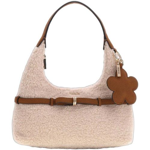 Sac à main Sac Hobo Taylor Mini Off White/Cognac - Guess - Modalova