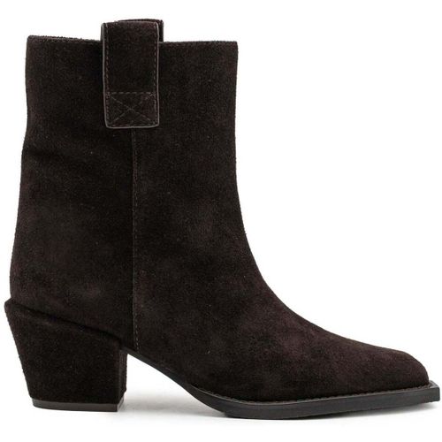 Bottines BERTHA SUEDE MOKA - PALOMA BARCELÓ - Modalova