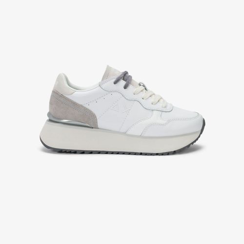 Baskets Z46217 BIG ALLY LEATHER 200-01 BIANCO - Sun68 - Modalova