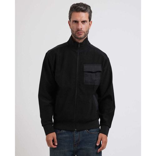 Sweat-shirt Blouson avec zip et col haut - BOSS - Modalova