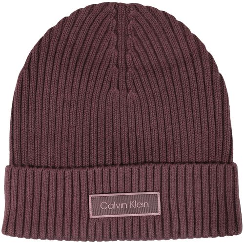 Bonnet PAT?CH CHUNKY RIB COTTON BEANIE LV04F8106G - Calvin Klein Jeans - Modalova