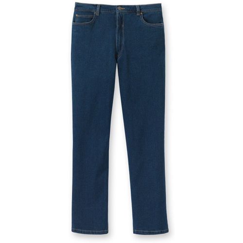 Jeans Jean droit extensible à taille élastiqué - Daxon - Modalova
