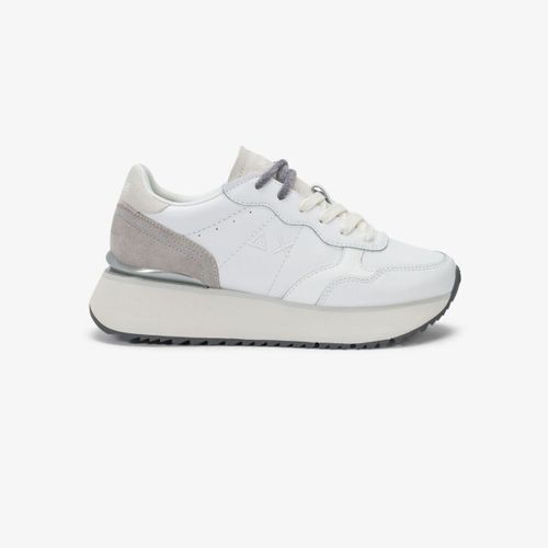 Baskets Z46217 BIG ALLY LEATHER 200-01 BIANCO - Sun68 - Modalova