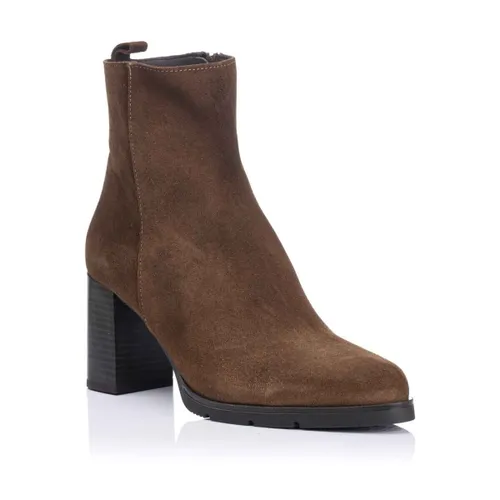 Bottines Bottines à talons en cuir croûte - Pitillos - Modalova