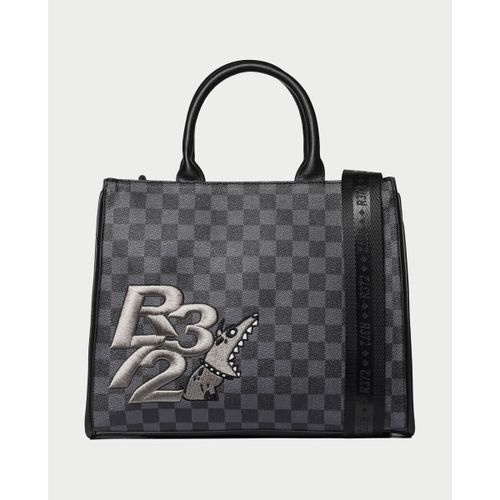 Cabas Sac avec zip et impression - R372 - Modalova