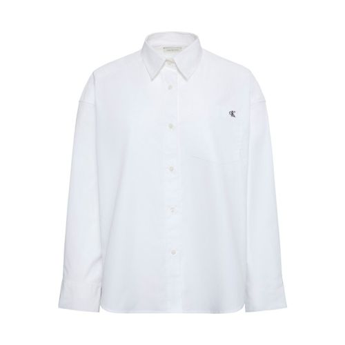 Chemise Lv047f104g Cotton Poplin Cropped - Calvin Klein Jeans - Modalova