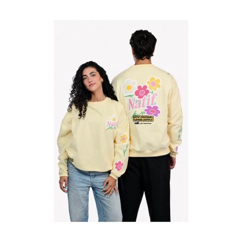 Sweatshirts - SWEAT LOOSE FLOWER SUPPLY ORIGINAL - natif - Modalova