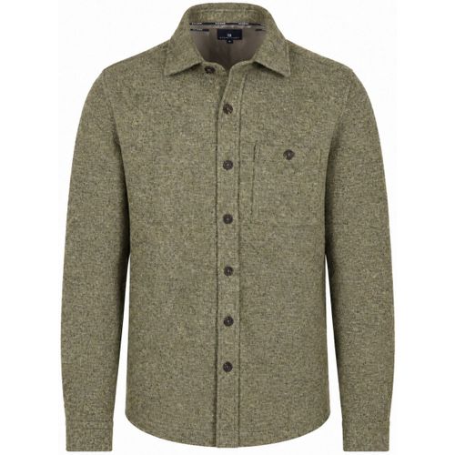 Sweat-shirt Overshirt Twill Moss Green - State Of Art - Modalova