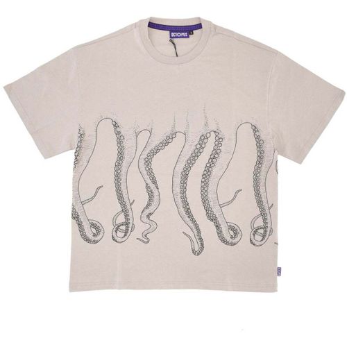 T-shirt Maglietta Uomo Outline Tee Ice - Octopus - Modalova
