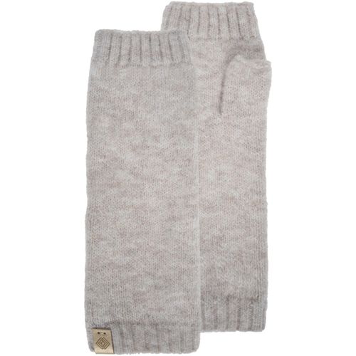 Gants Mitaines effet Cachemire Beige - Isotoner - Modalova