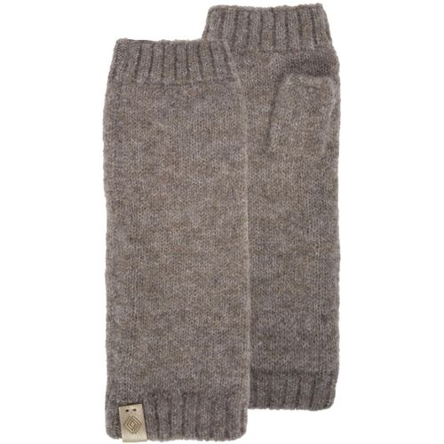 Gants Mitaines effet Cachemire Marron - Isotoner - Modalova