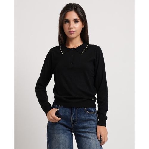 Pull Yes Zee Maille femme col polo - Yes Zee - Modalova
