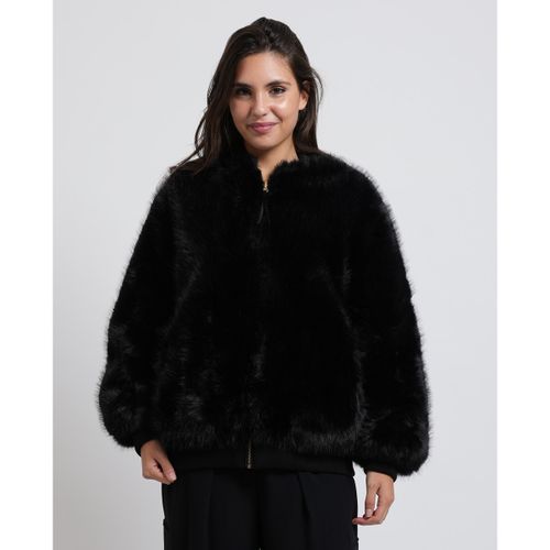 Blouson Blouson bomber en écofausse fourrure - Armani Exchange - Modalova