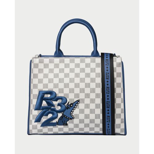 Cabas Sac avec zip et impression - R372 - Modalova