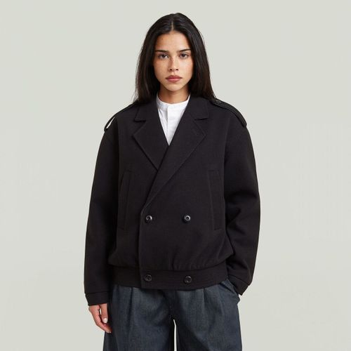 Veste D30002-D200 BOMBER TRENCH-6484 BLACK - G-Star Raw - Modalova