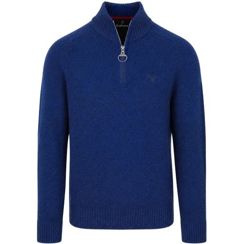 Sweat-shirt Pull Half-Zip Newtown Laine Bleu Encre - Barbour - Modalova