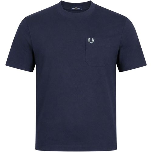 T-shirt T-Shirt Bleu Foncé - Fred Perry - Modalova