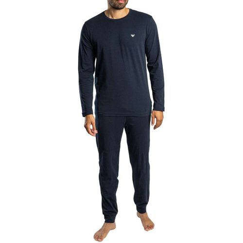 Pyjamas / Chemises de nuit Ensemble pyjama à manches longues en jersey - Emporio Armani - Modalova
