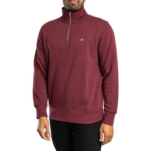 Sweat-shirt Sweat-shirt à demi-fermeture éclair Regular Shield - Gant - Modalova