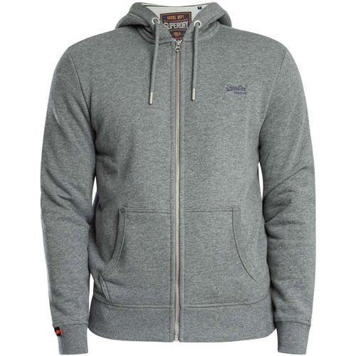 Sweat-shirt Sweat à capuche zippé avec logo essentiel - Superdry - Modalova