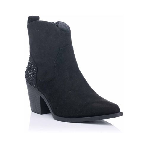 Bottes plates Bottines de campagne ornées de strass - Angela D - Modalova