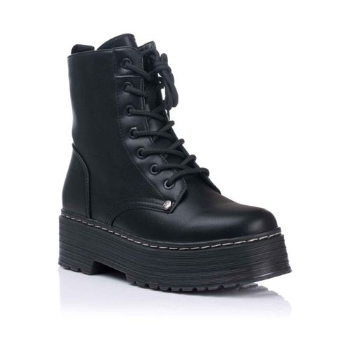Bottes plates Botte militaire à semelle compensée - Angela D - Modalova
