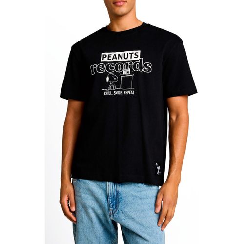 T-shirt Tee Shirt SNOOPY Black - Tom Tailor - Modalova