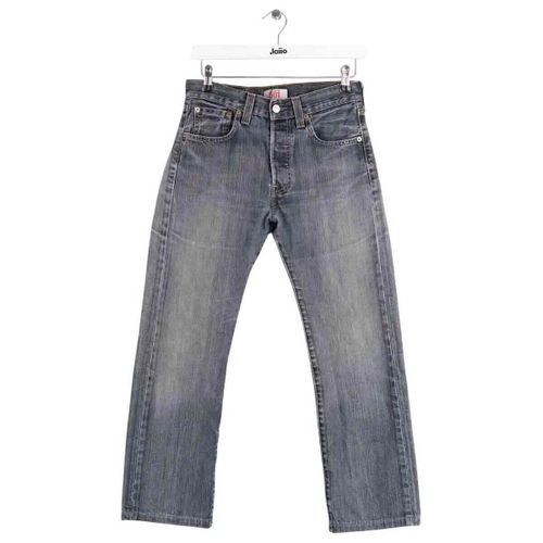 Jeans Levis Jean droit 501 bleu - Levis - Modalova