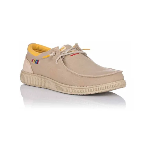 Chaussures bateau Wallabee en toile - Jeu de cartes - Walk In Pitas - Modalova