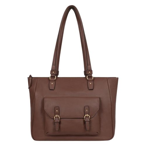 Sac a main Sac cabas Ref 4120274 Fauve 39*28*11 cm - Hexagona - Modalova