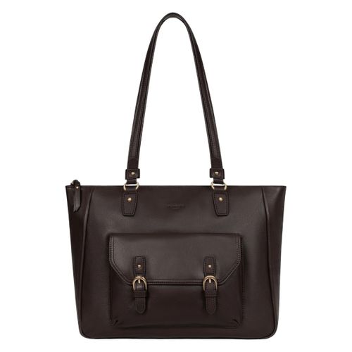 Sac a main Sac cabas Ref 4120274 Marron fonce 39*28*11 cm - Hexagona - Modalova