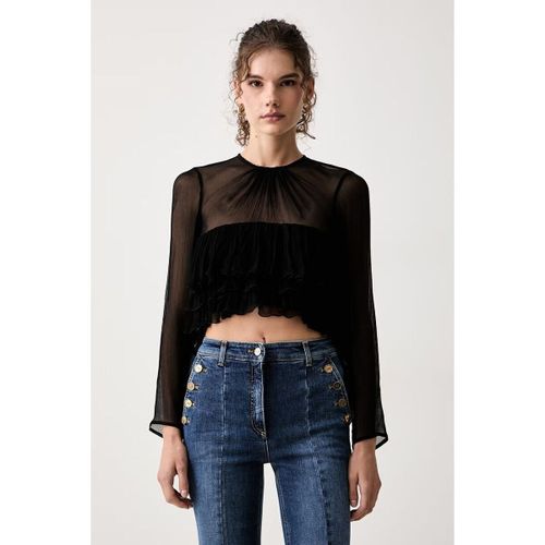 Chemise CA18766E2-110 - Elisabetta Franchi - Modalova