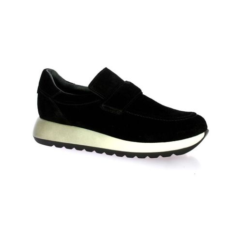 Mocassins Baskets cuir velours - Reqin's - Modalova