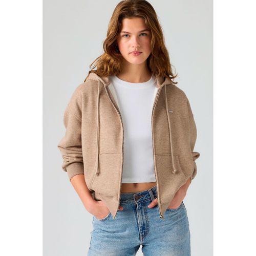 Sweat-shirt Sweat LEVI'S® EVERYDAY FULL-ZIP Taupe - Levis - Modalova