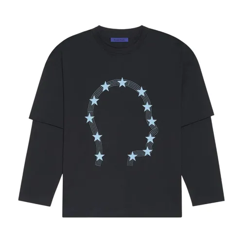 T-shirt T-Shirt Manches Longues Goudron B Head Black - Études Studio - Modalova