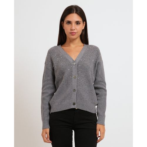 Gilet Cardigan avec col V - Gaudi - Modalova
