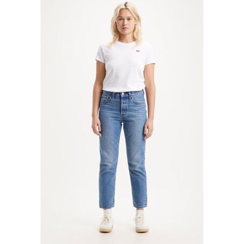 Jeans Jean LEVI'S® 501® CROP Medium Blue - Levis - Modalova
