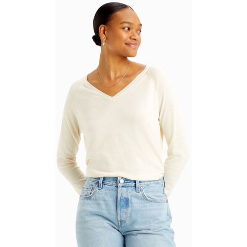 Pull Pull LEVI'S® PETAL V-NECK White Swan - Levis - Modalova