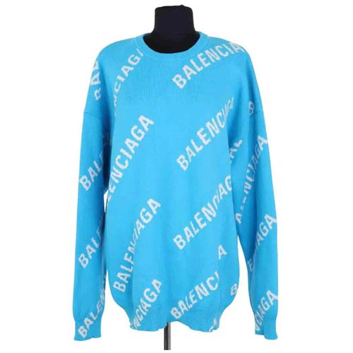 Pull Balenciaga Pull bleu - Balenciaga - Modalova