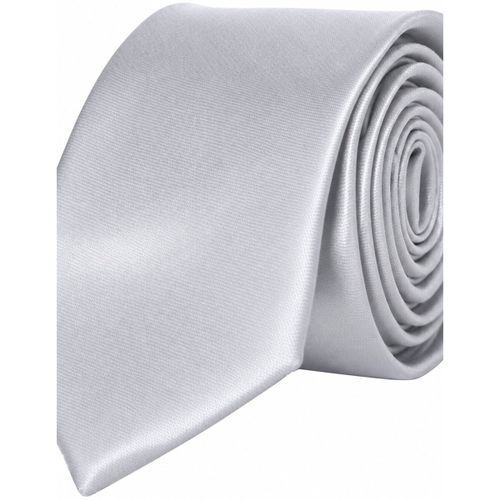 Cravates et accessoires Cravate Satin Slim H, Gris - Kebello - Modalova
