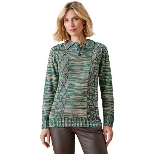 Pull Daxon Pull polo avec torsades - Daxon - Modalova