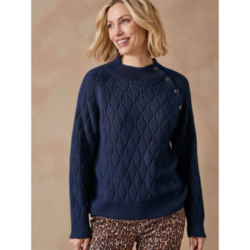 Pull Pull col montant maille fantaisie - Daxon - Modalova