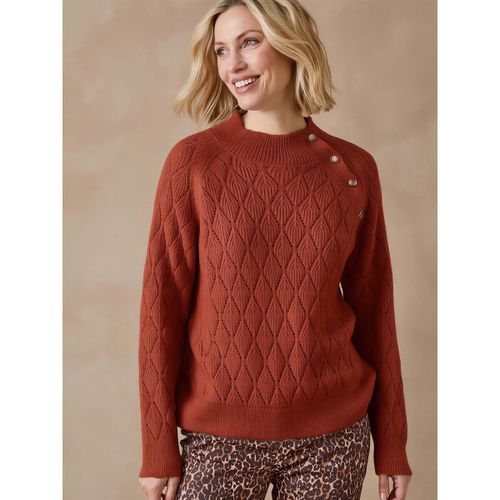 Pull Pull col montant maille fantaisie - Daxon - Modalova
