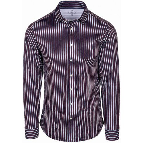 Chemise Chemise Rayée Multicolore Rouge - Desoto - Modalova
